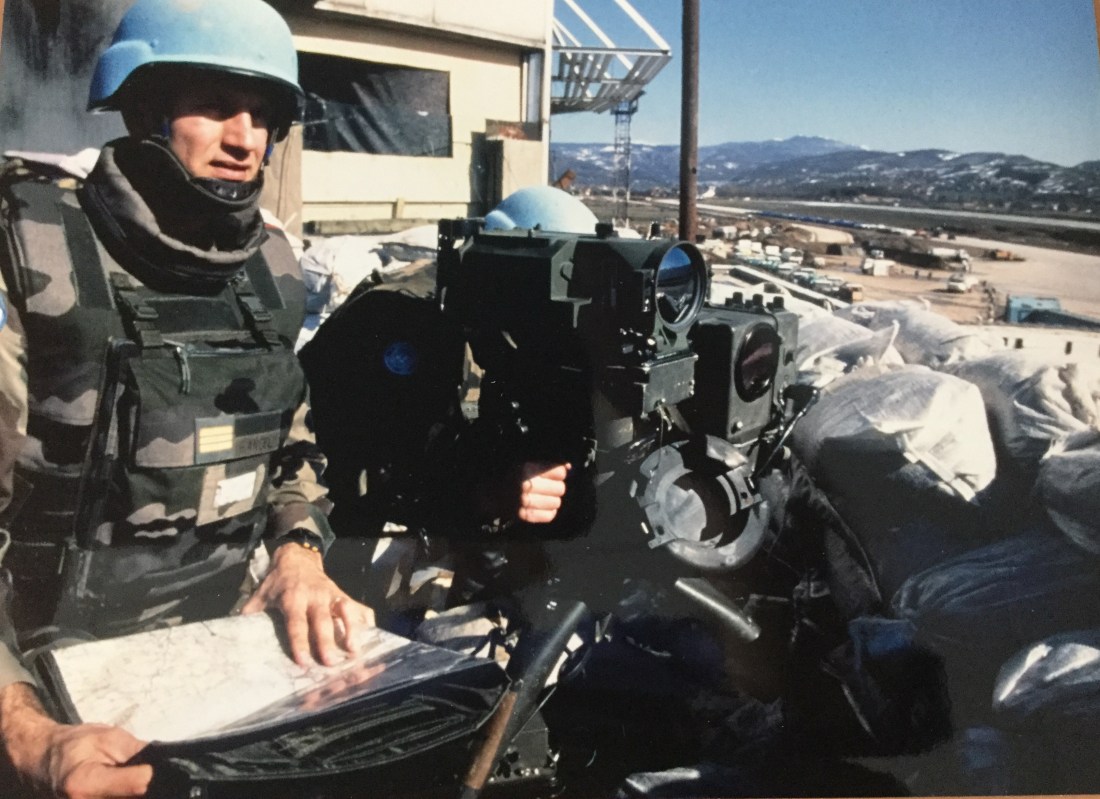 TACP en guidage, Sarajevo.